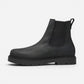 Highwood Slip-On Black Oiled Leather Narrow