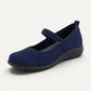 taranaki mary jane knit navy