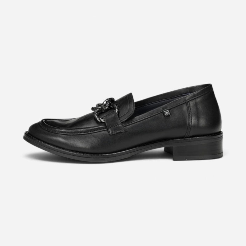 Harvard Bit Black Leather