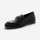 Harvard Bit Black Leather
