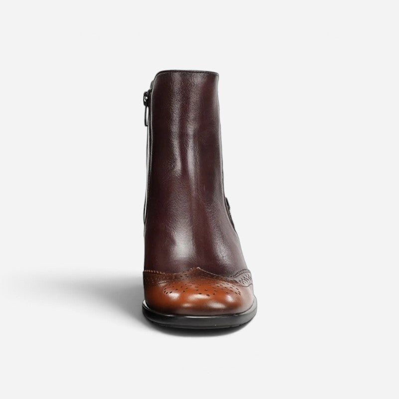 Ikia Boot Cuero/Burdeos