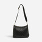 Winnie Woven Hobo Black