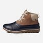 Classic Casual Lace Leather Cognac Multi