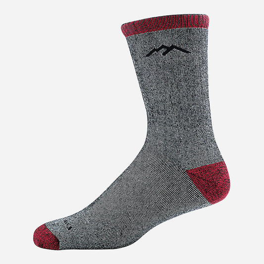 Men's Mountaineering Micro Crew With Extra Cushion Smoke