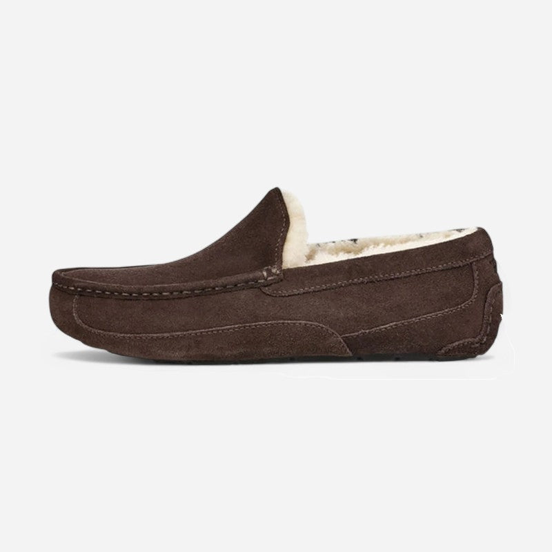 Men's Ascot Leather Distressed Cocoa