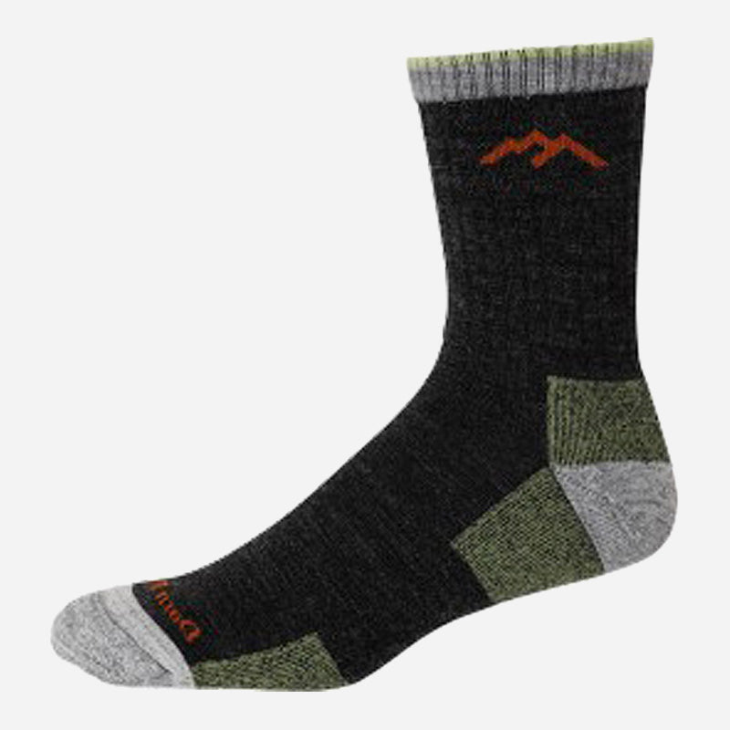 Men's Hiker Micro Crew Midweight With Cushion Black